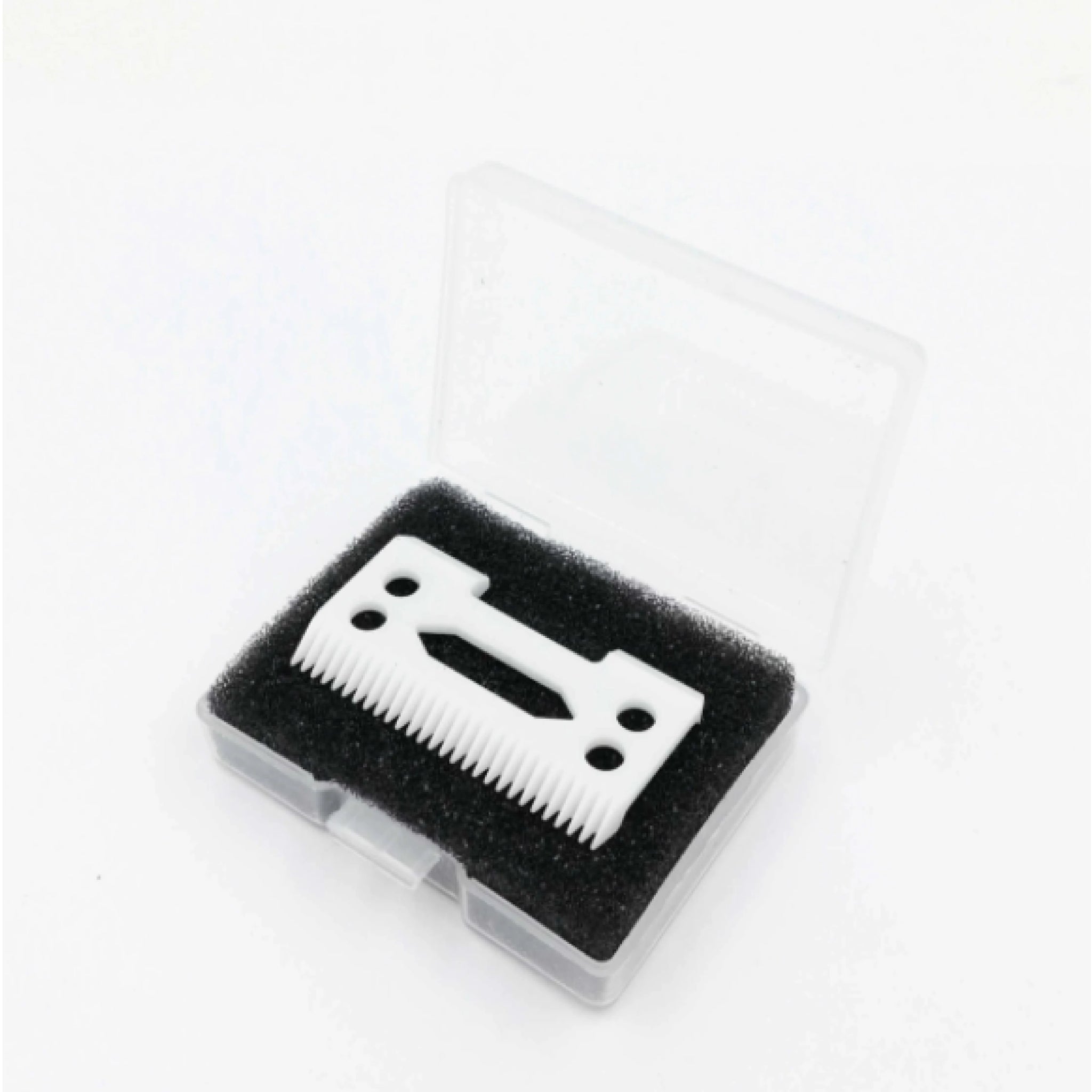 Ceramic Cutting Blades 2-Hole for Wahl Clippers – Replacement for Magic Clip, Senior, Super Taper & More