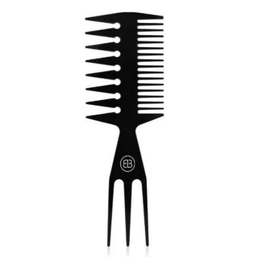 Barber Bazaar Wide Tooth Comb - 034 | Shatterproof, Anti-Static, Heat-Resistant Hair & Beard Comb
