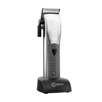 Caliber .50 Cal Mag Cordless Clipper - Linear Magnetic Motor & Japanese Fade Blade