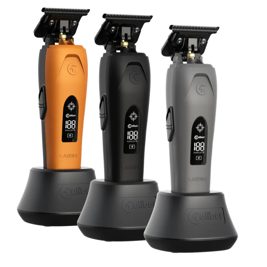 Caliber Laser+ BLDC Motor Cordless Trimmer – Precision Grooming with LCD Display & 3-Hour Battery Life