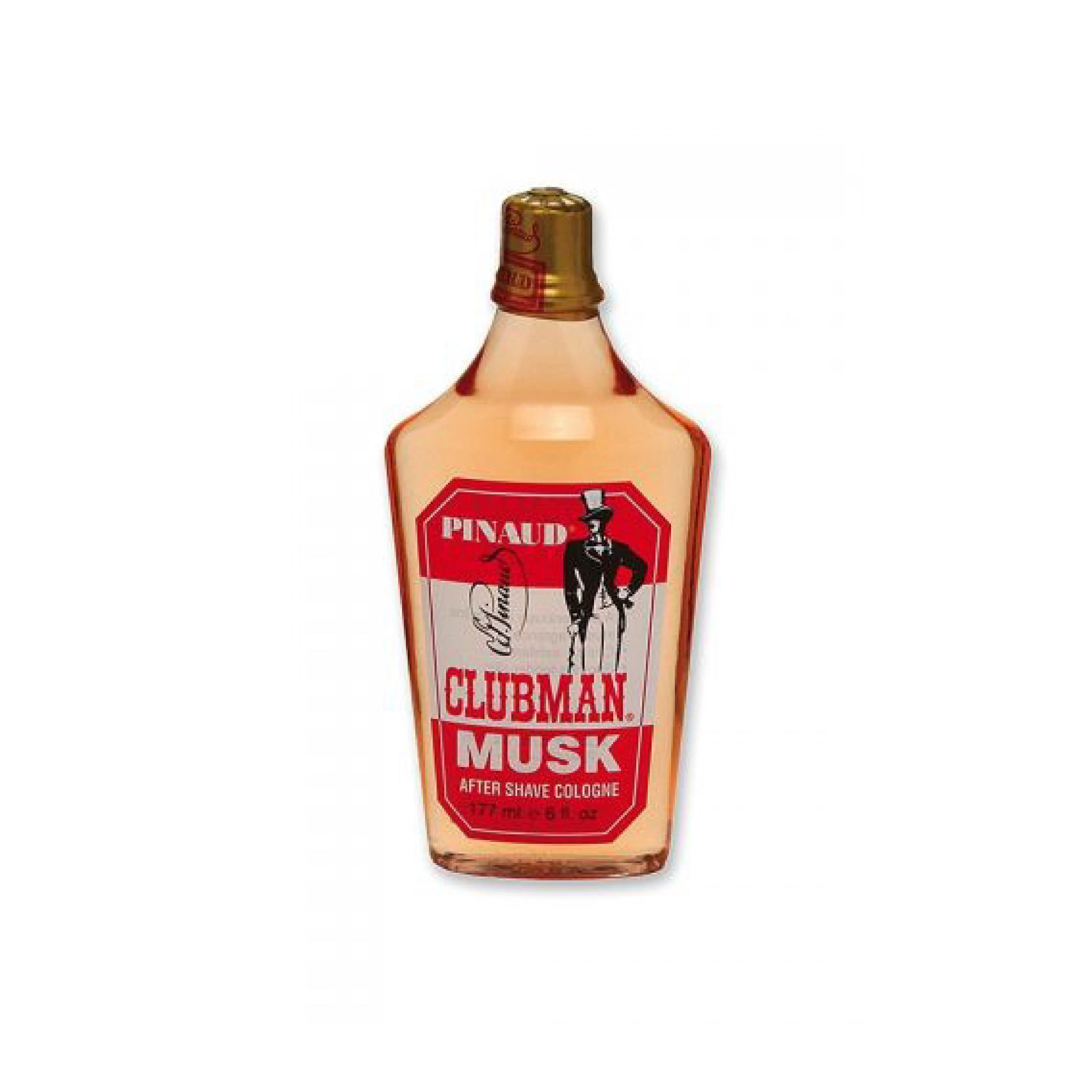 Clubman Pinaud Musk Aftershave Lotion - 177ml | Soothing & Refreshing Masculine Fragrance