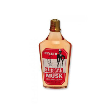 Clubman Pinaud Musk Aftershave Lotion - 177ml | Soothing & Refreshing Masculine Fragrance