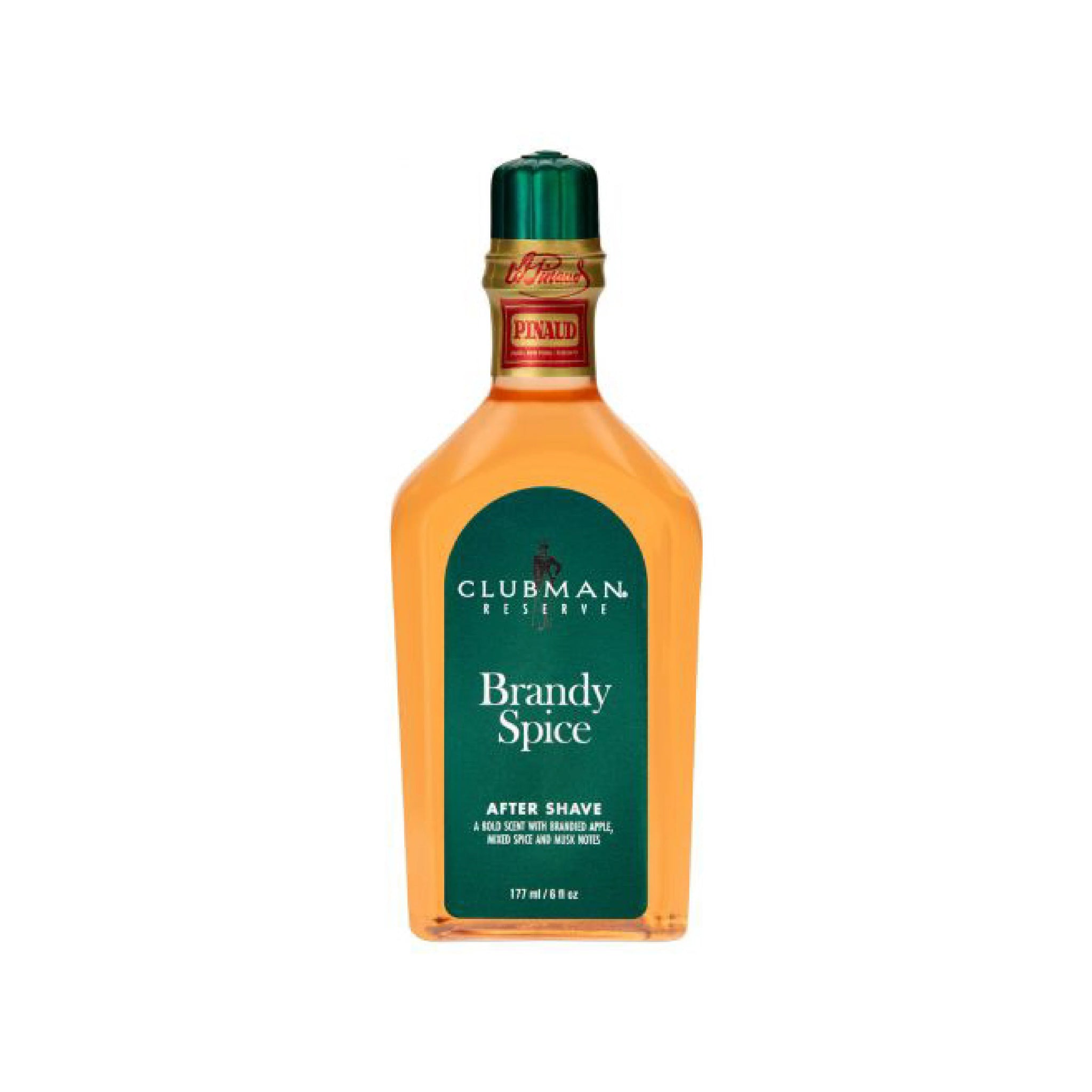 Clubman Reserve Brandy Spice Aftershave Lotion - 177ml | Spicy & Elegant Men's Aftershave