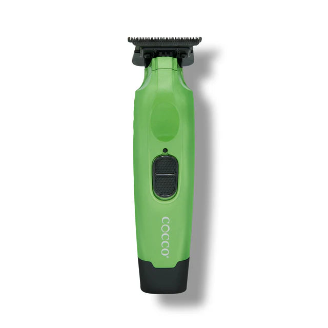 Cocco Hyper Veloce Pro Trimmer - Green | Professional Cordless Clipper with Brushless DC Motor