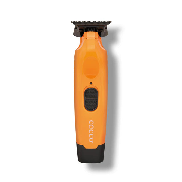 Cocco Hyper Veloce Pro Trimmer - Orange | High Torque Motor, Fast Charging, DLC Blade