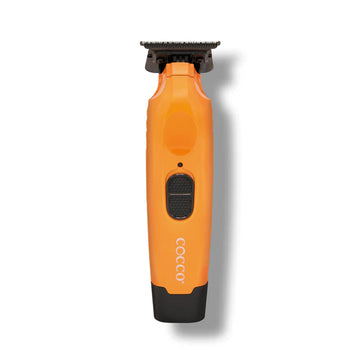 Cocco Hyper Veloce Pro Trimmer - Orange | High Torque Motor, Fast Charging, DLC Blade