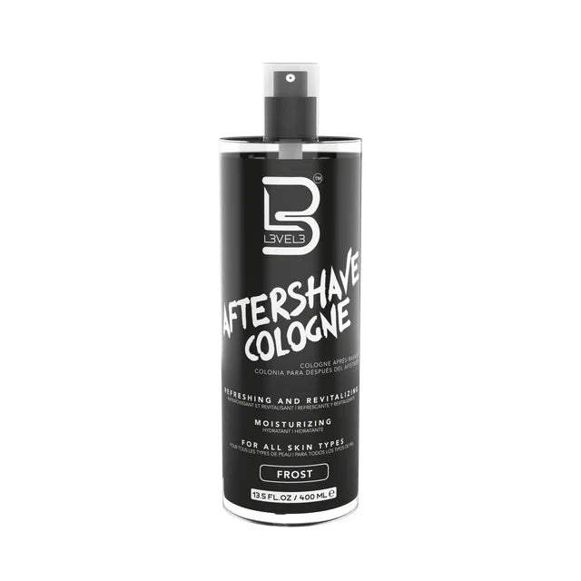 Level 3 Frost Aftershave Cologne - 400ml | Refreshing, Moisturizing Men's Aftershave Spray