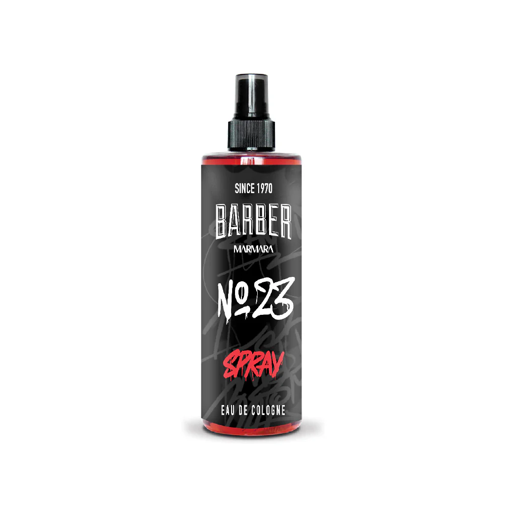Marmara Barber Eau De Cologne Spray No23 - 400ml | Fresh & Invigorating Shave Cologne