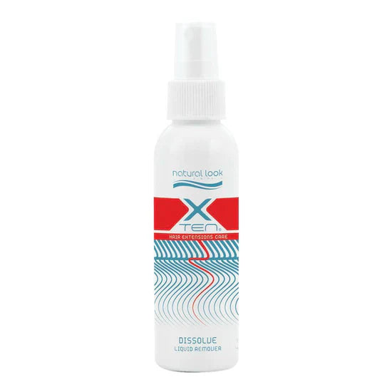 Natural Look X-Ten Dissolve Liquid Remover 125ml - Gentle Hair Extension Remover, SLS & Paraben Free