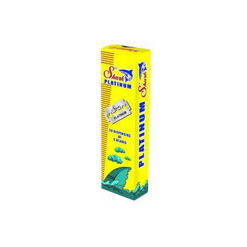 Shark Platinum Double Edge Razor Blades 100 – Sharp, Smooth & Long-Lasting Shaving