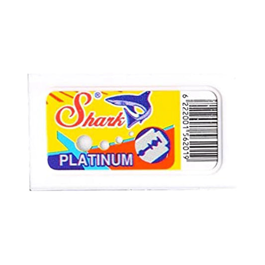 Shark Platinum Double Edge Razor Blades 100 – Sharp, Smooth & Long-Lasting Shaving