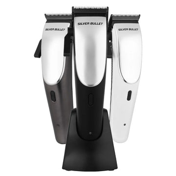 Silver Bullet Speed Demon Hair Clipper - Professional Cordless Hair Clipper with Turbo Boost, 10,000 RPM Motor & 3 Interchangeable Body Kits