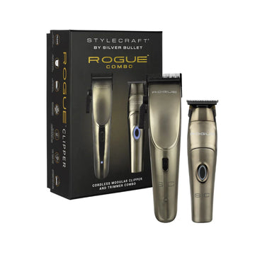 Stylecraft By Silver Bullet Rogue Combo – Professional Hair Clipper & Trimmer Set