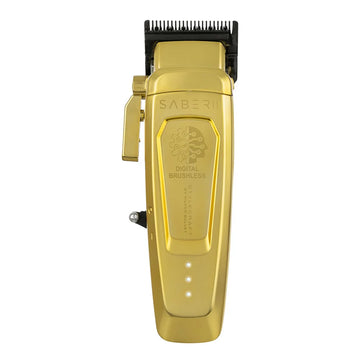 Stylecraft By Silver Bullet Saber 2.0 Clipper - Professional Digital Brushless Hair Clipper with High Torque Motor, DLC Echo Blade & 2.5 Hour Battery Life