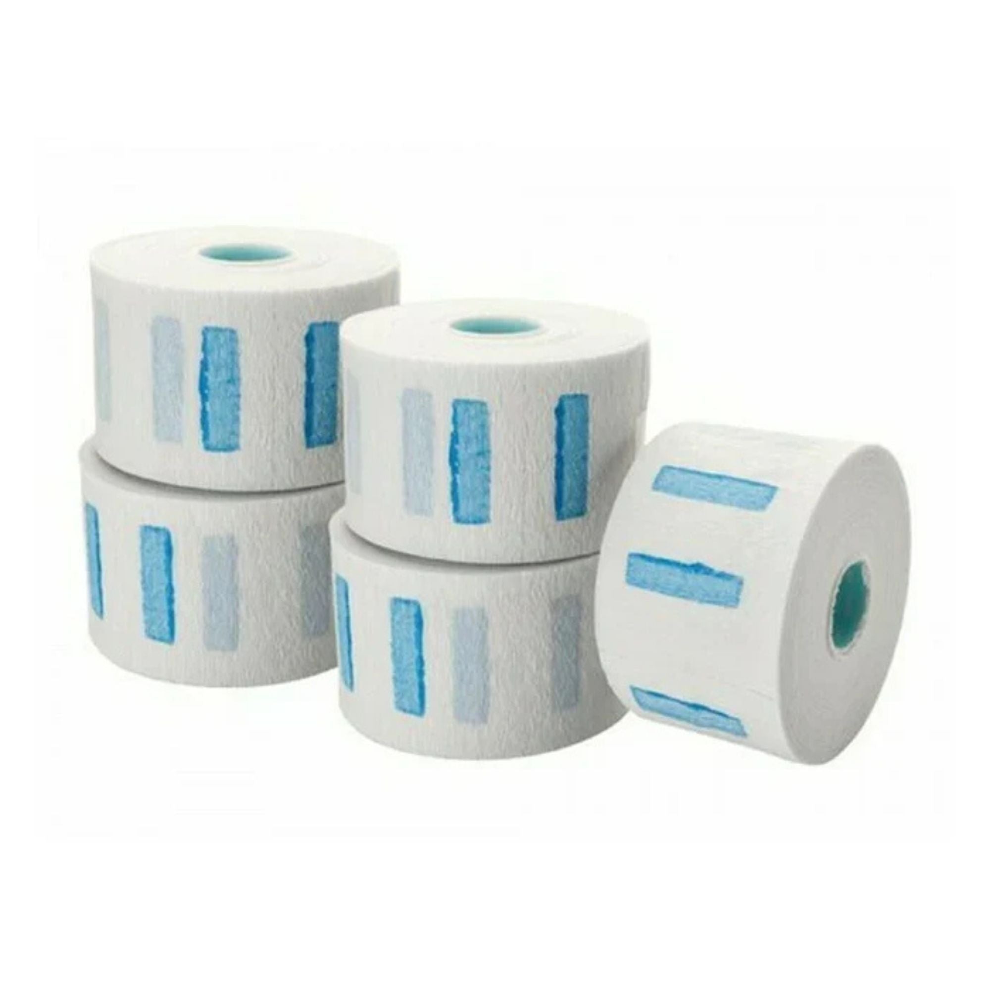 Bob Neck Strips - White | 5pk Roll for Salons & Barbershops | Soft & Durable