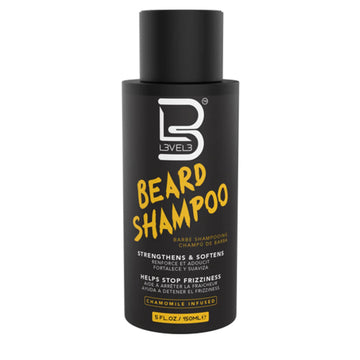 Level 3 Beard Shampoo - 150ml | Chamomile Infused, Softens & Nourishes Facial Hair