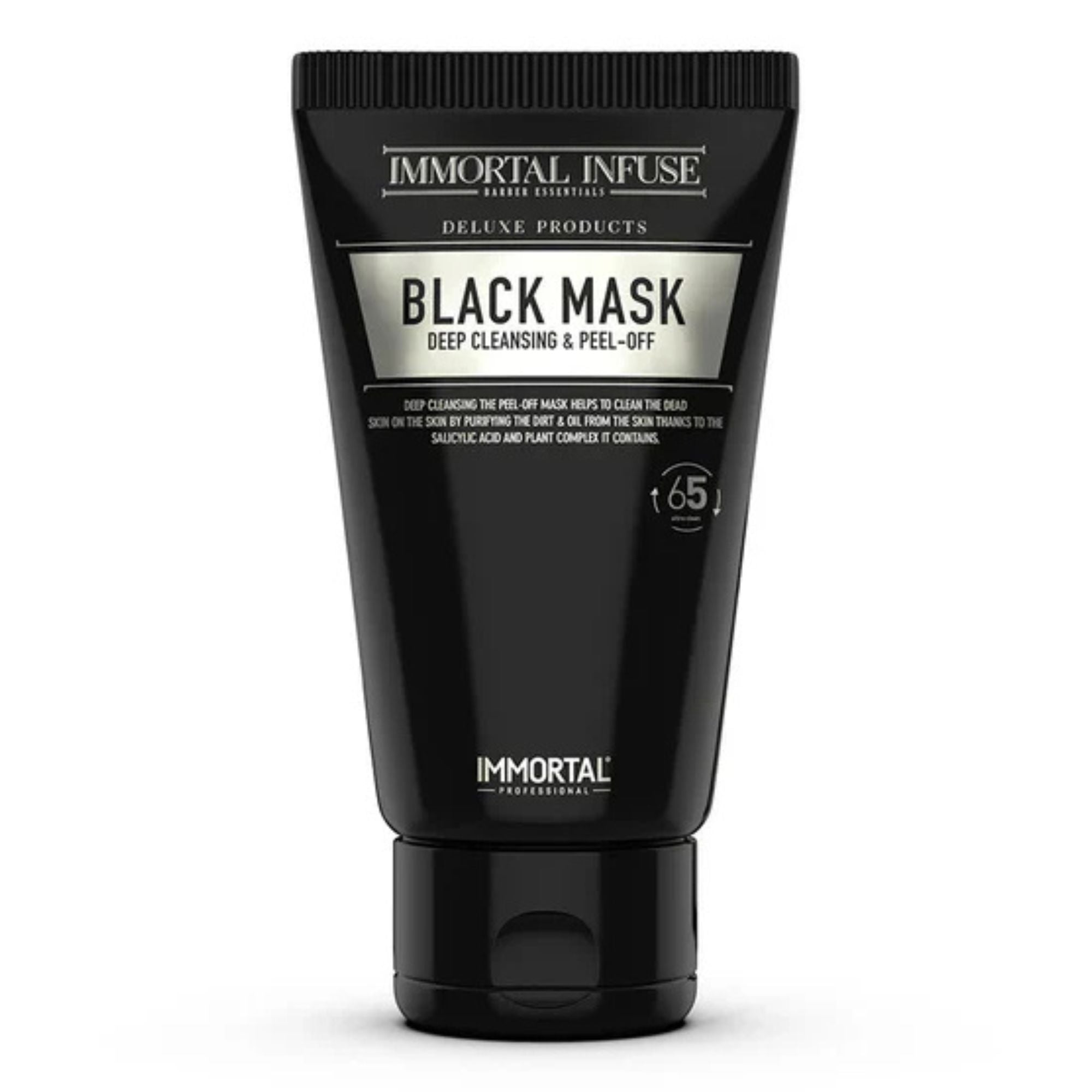 Immortal Infuse Black Mask - 150ml | Deep Cleansing, Pore Refining & Blackhead Removal