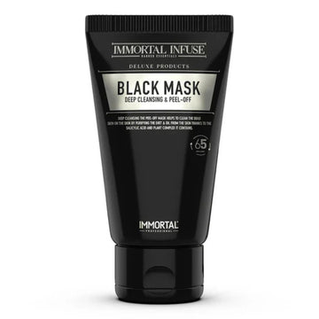Immortal Infuse Black Mask - 150ml | Deep Cleansing, Pore Refining & Blackhead Removal