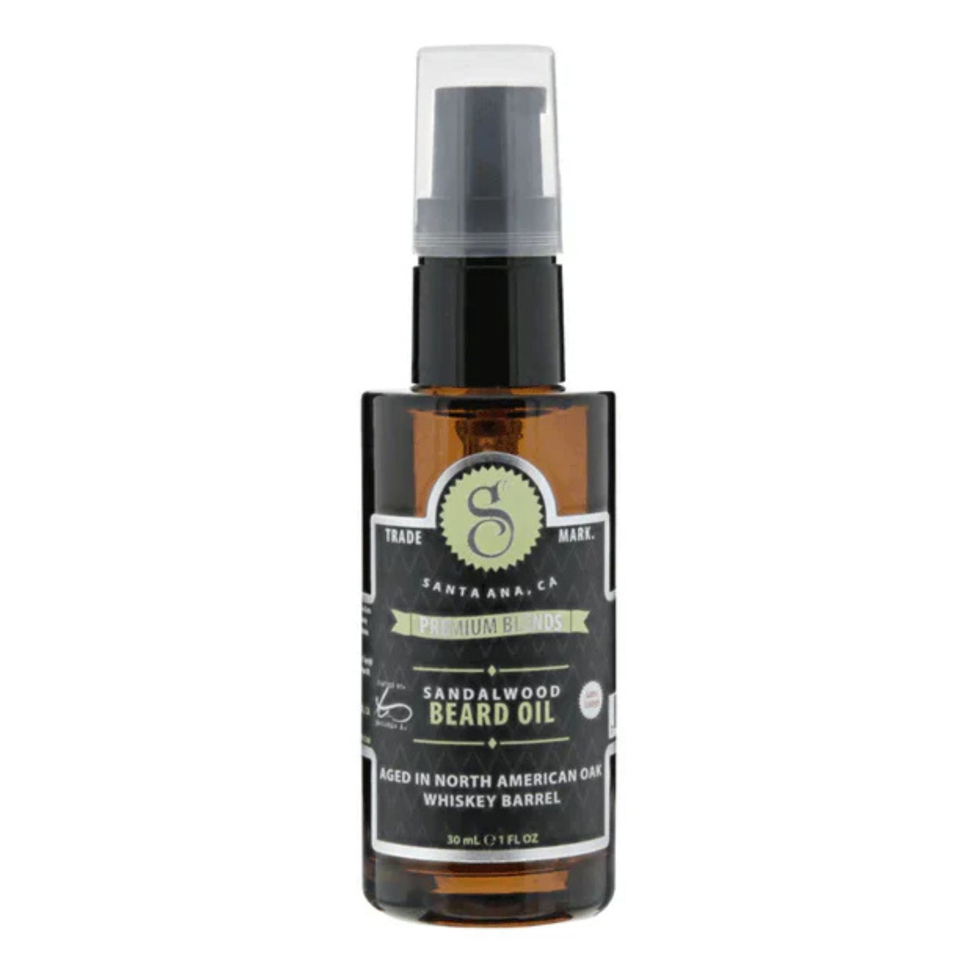 Suavecito Sandalwood Beard Oil – 30ml | Moisturize, Soften & Nourish Facial Hair