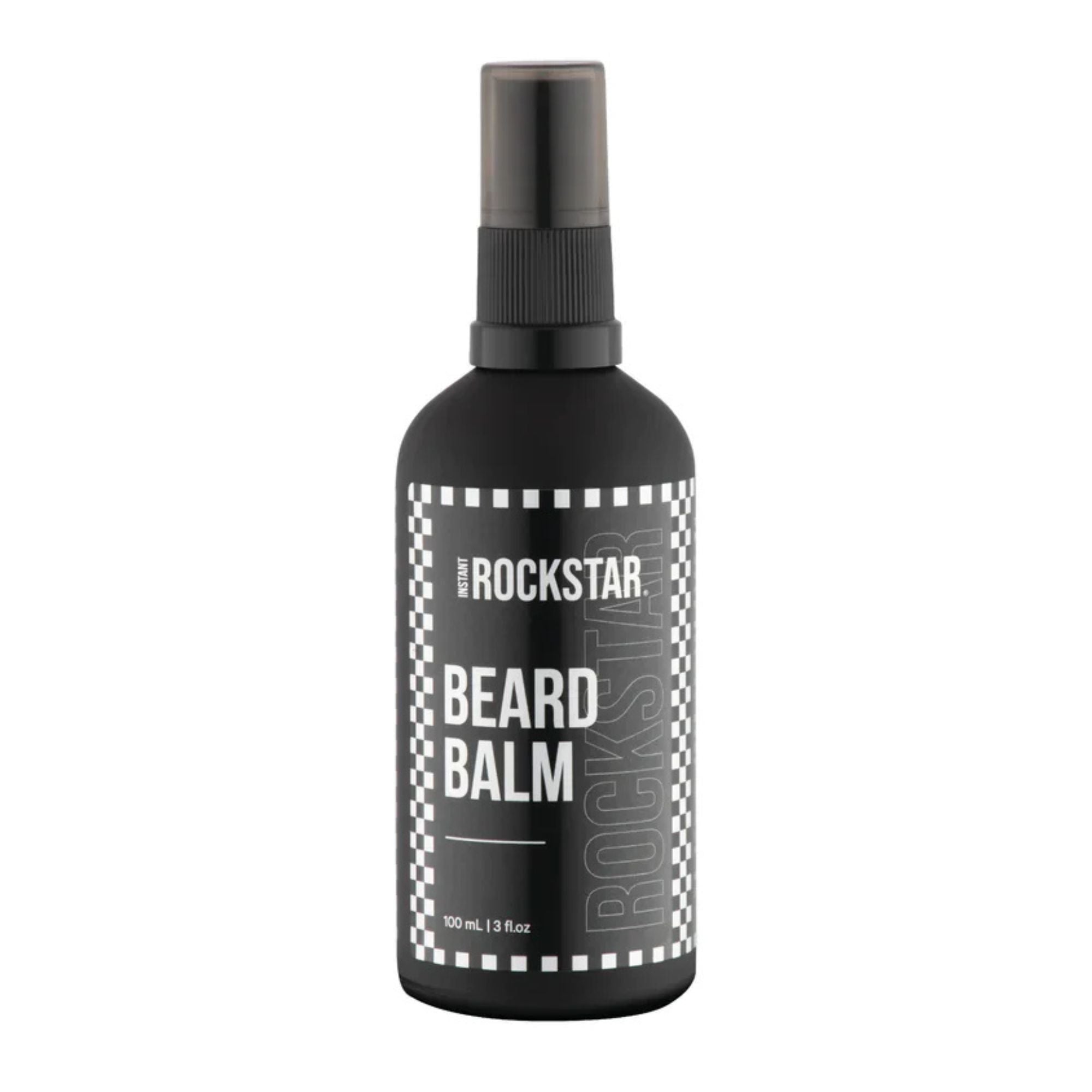 Instant Rockstar Beard Balm - 100ml | Vegan, Cruelty-Free, Beard Growth & Styling