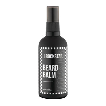 Instant Rockstar Beard Balm - 100ml | Vegan, Cruelty-Free, Beard Growth & Styling