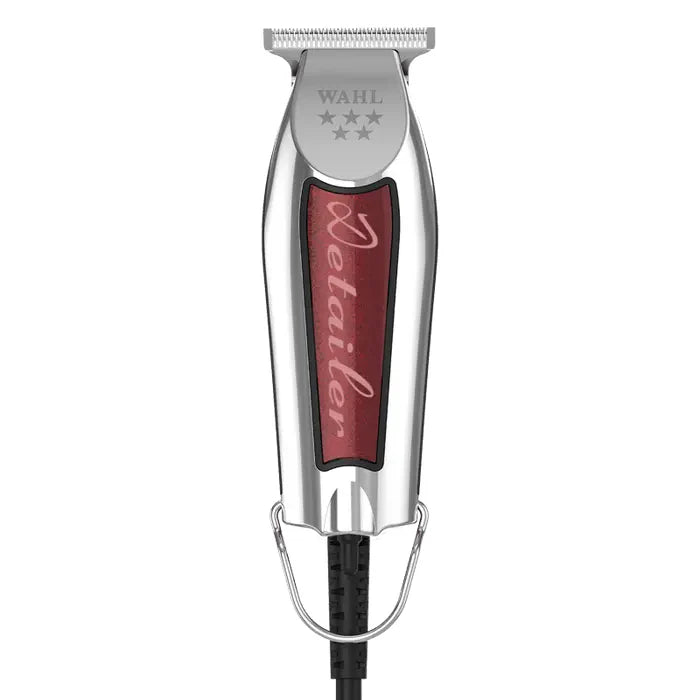 Wahl Classic Detailer Corded Trimmer - Burgundy | Professional T-Wide Blade for Precision Trimming