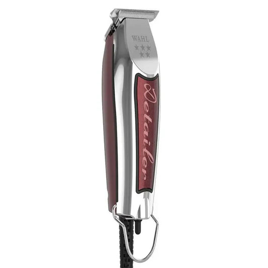 Wahl Classic Detailer Corded Trimmer - Burgundy | Professional T-Wide Blade for Precision Trimming