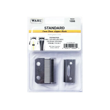 Wahl Standard 2-Hole Clipper Replacement Blade - Genuine 1006 Model, Stainless Steel, Rust-Resistant